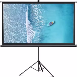 Tripod Projection Screen - Portable and Adjustable