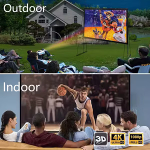 Fast Fold Projection Screen Used indoors and outdoors